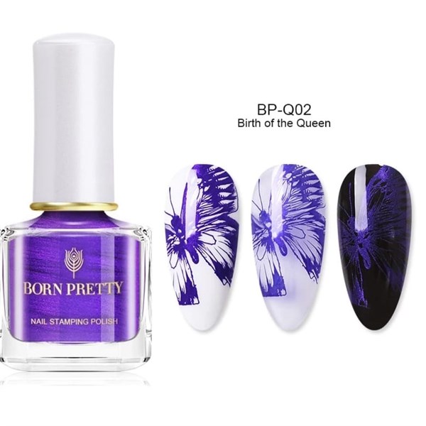 Born Pretty Stampa Baskı ojesi BP-Q02 (42862-02)