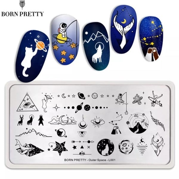 Born Pretty tabaka Outer Space L001 (45903)