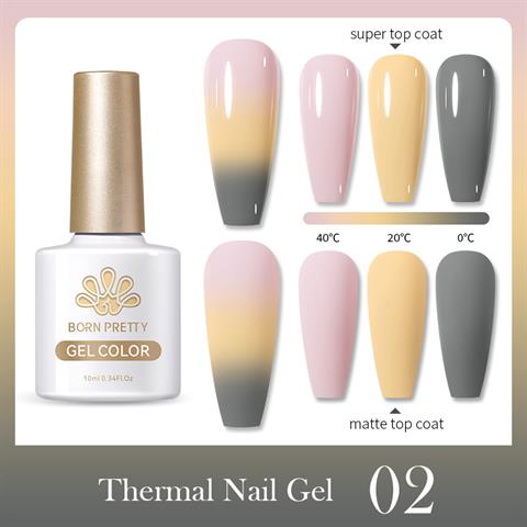 Born Pretty Termal Kalıcı Oje 02 (56989)