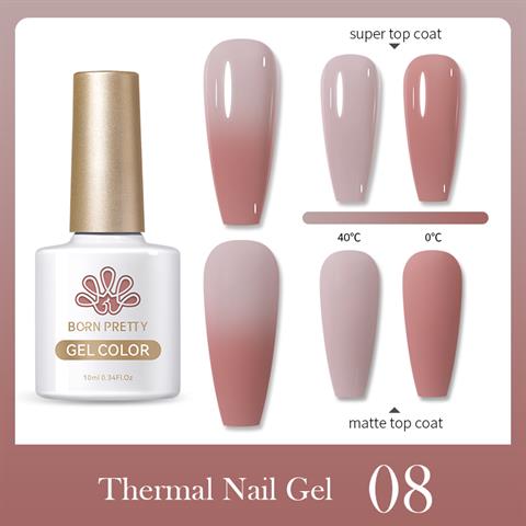 Born Pretty Termal Kalıcı Oje 08 (56989)