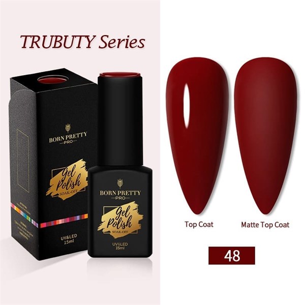 Born Pretty Trubuty Serisi Kalıcı oje 15 ml 48 (60821)