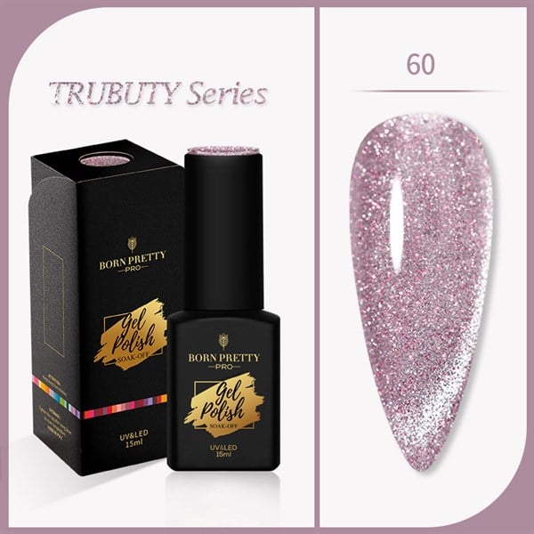Born Pretty Trubuty Serisi Kalıcı oje 15 ml 60 (52184-60) Kedi gözü oje