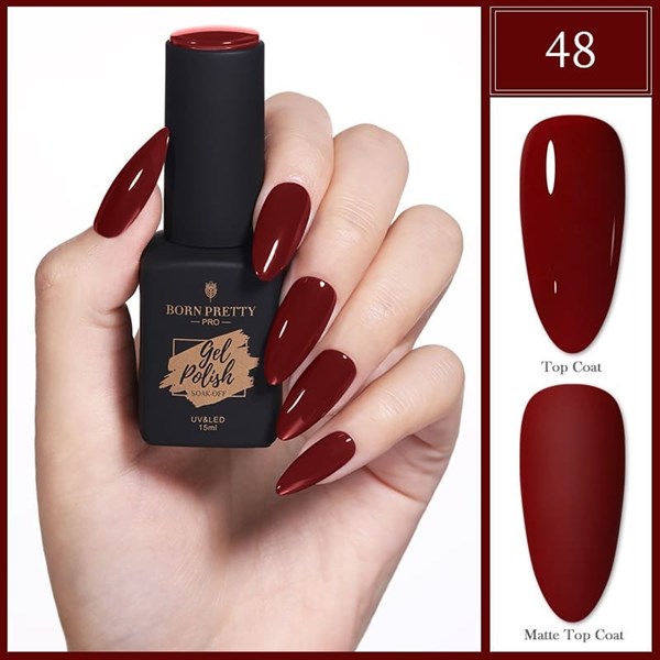 Born Pretty Trubuty Serisi Kalıcı oje 15 ml 48 (60821)