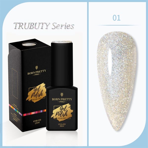 Born Pretty Trubuty Serisi Kalıcı oje 15 ml 01 (52184-01)
