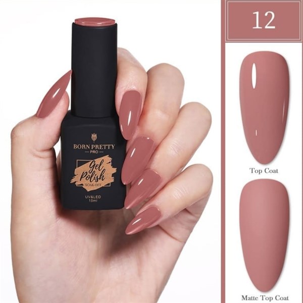 Born Pretty Trubuty Serisi Kalıcı oje 15 ml 12 (52184-12)