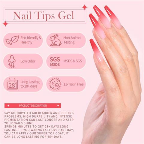 Born Pretty Yeni Nesil Tips Yapıştırıcı Pink (55820-5)