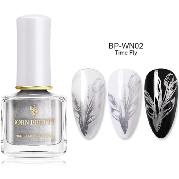 Born PrettyStampa Baskı ojesi WN02 (42857-2)