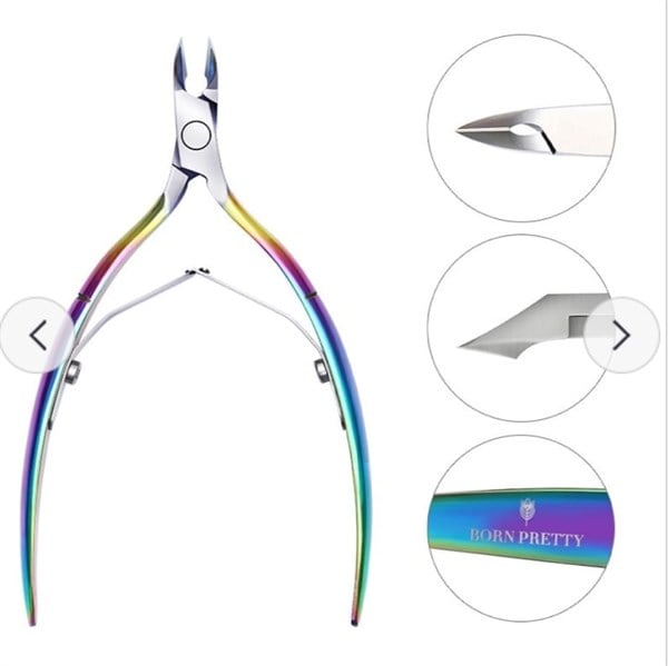 Bukalemun serisi metal manikür pensi 40635-1