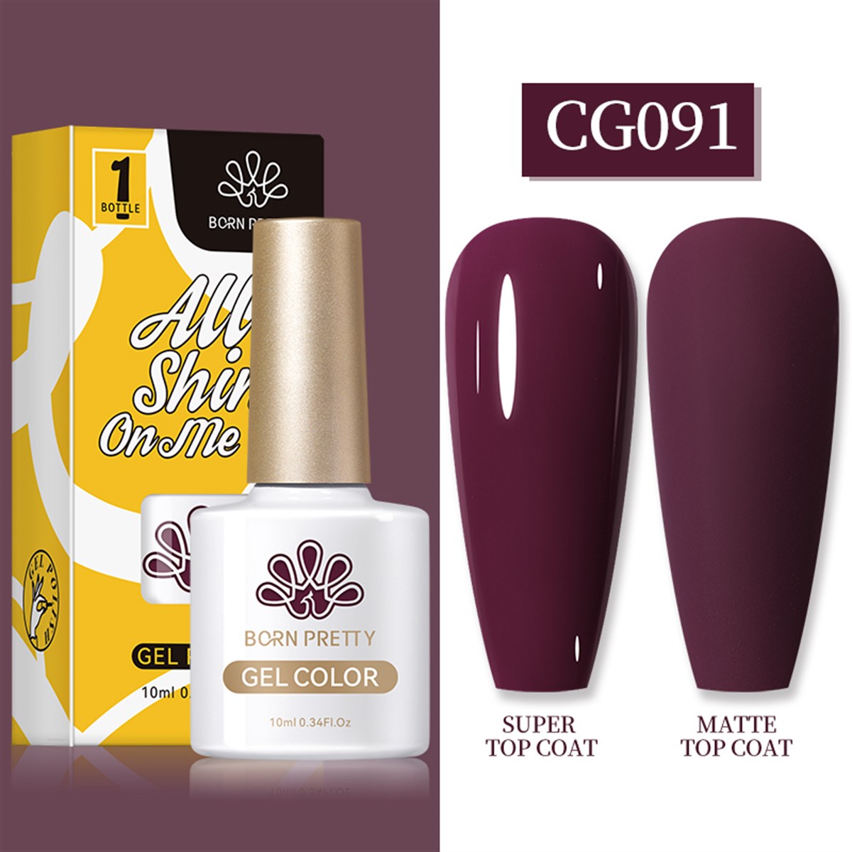 BORN PRETTY 10 ml Kalıcı oje BP-61 (53226)