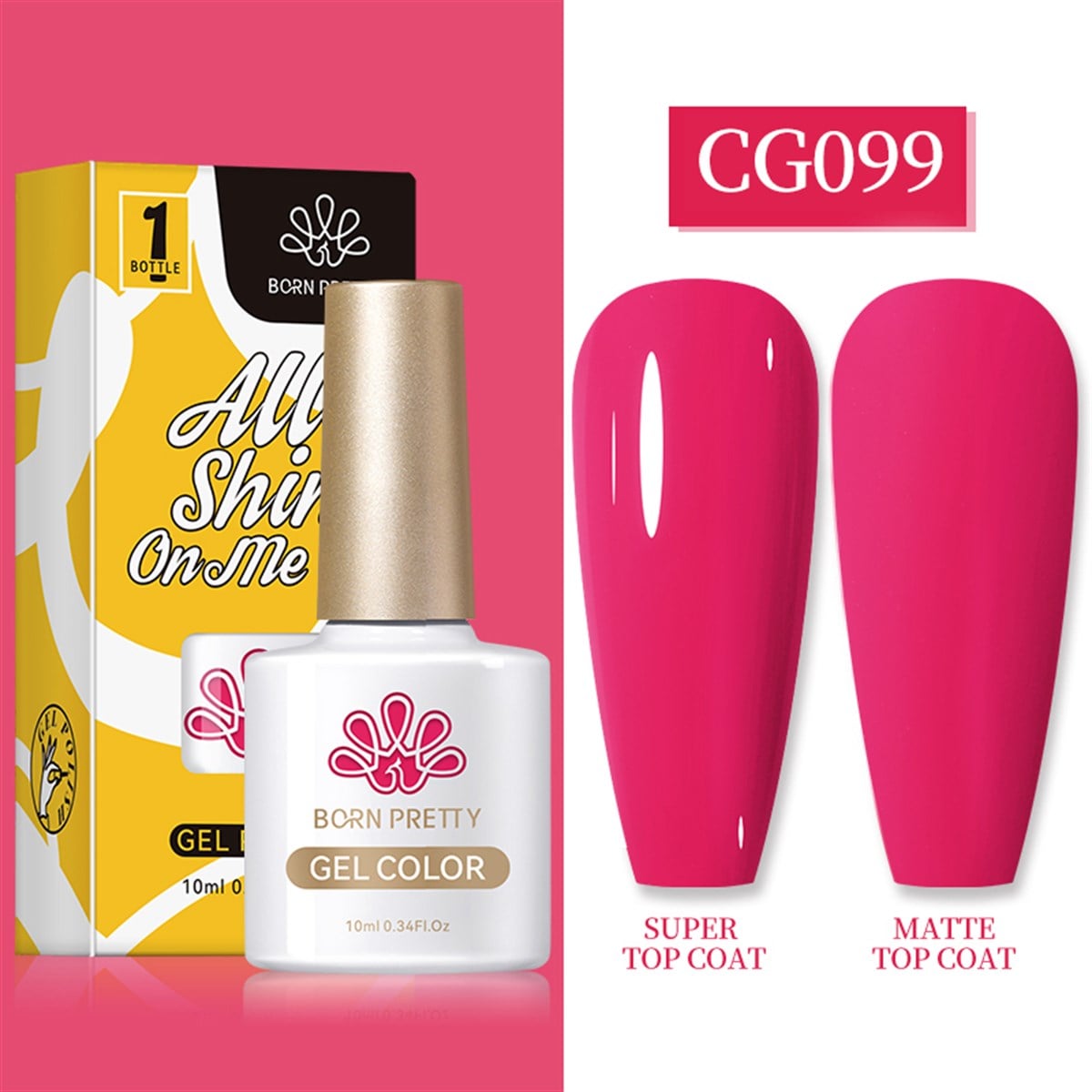 BORN PRETTY 10 ml Kalıcı oje BP-61 (53226)