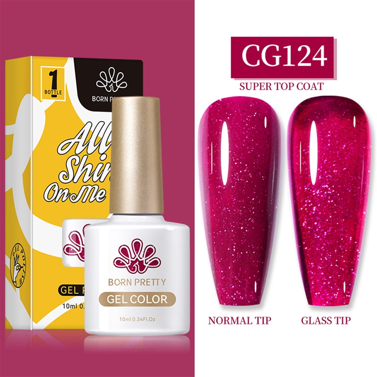 BORN PRETTY 10 ml Kalıcı oje BP-61 (53226)