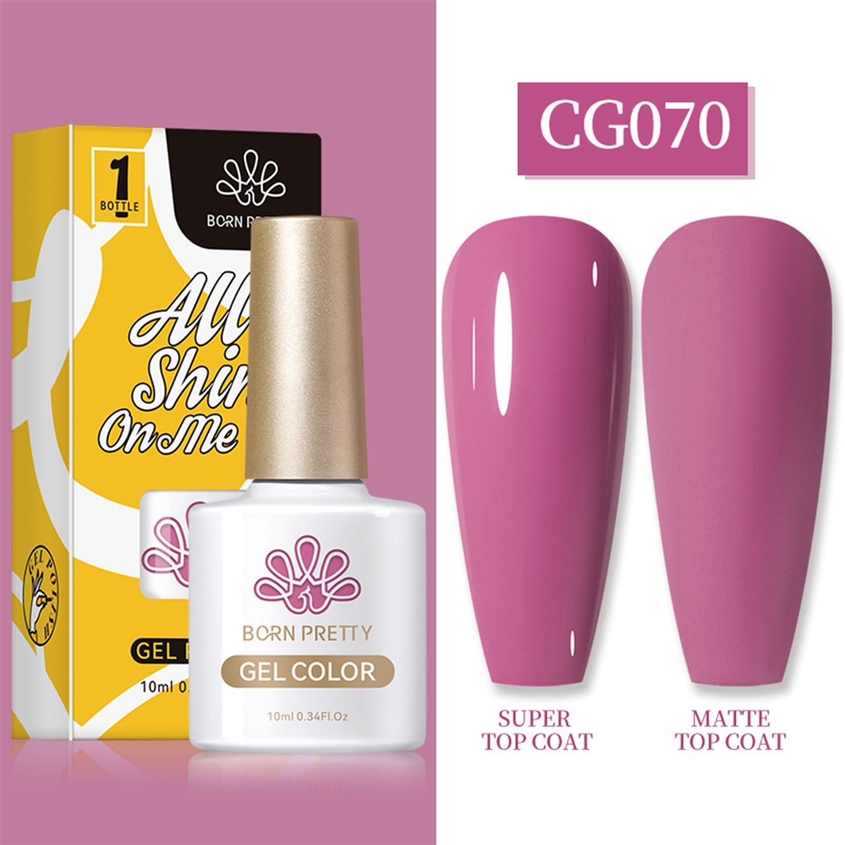 BORN PRETTY 10 ml Kalıcı oje BP-61 (53226)