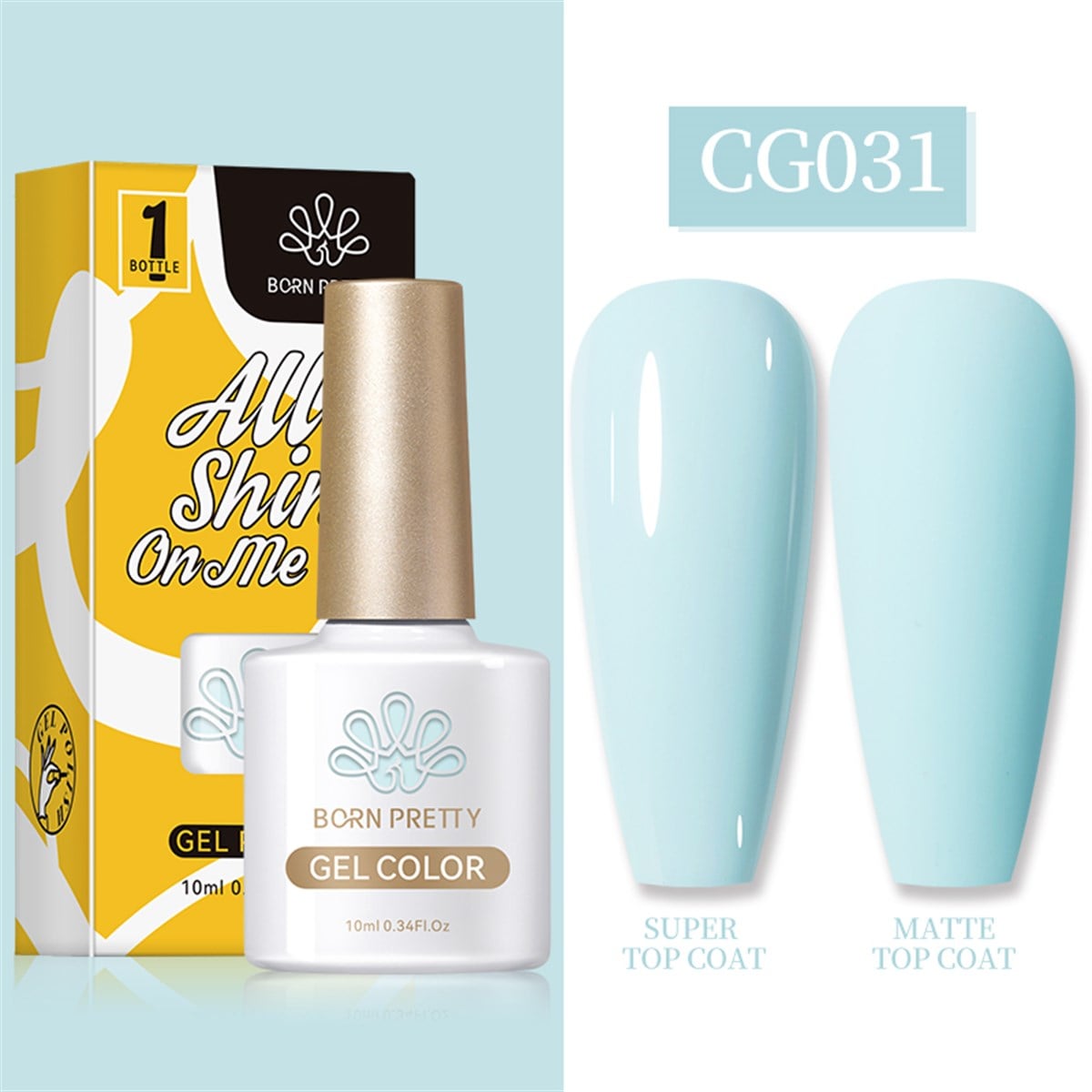 BORN PRETTY 10 ml Kalıcı oje BP-61 (53226)
