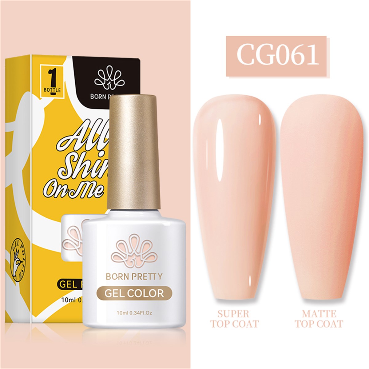 BORN PRETTY 10 ml Kalıcı oje BP-61 (53226)