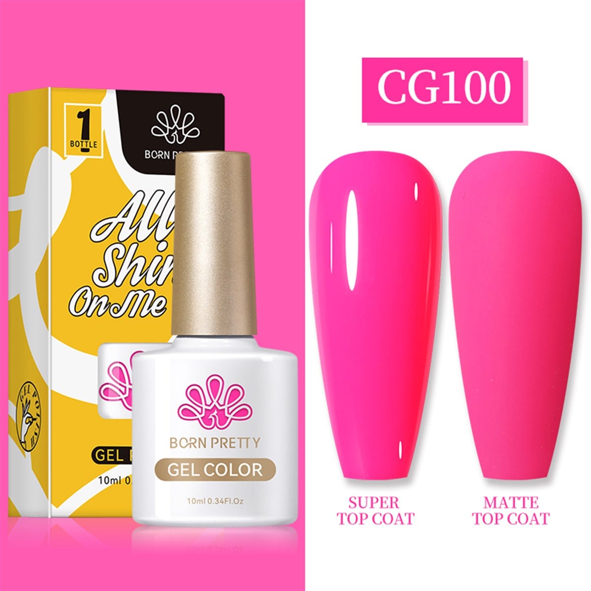 BORN PRETTY 10 ml Kalıcı oje BP-61 (53226)