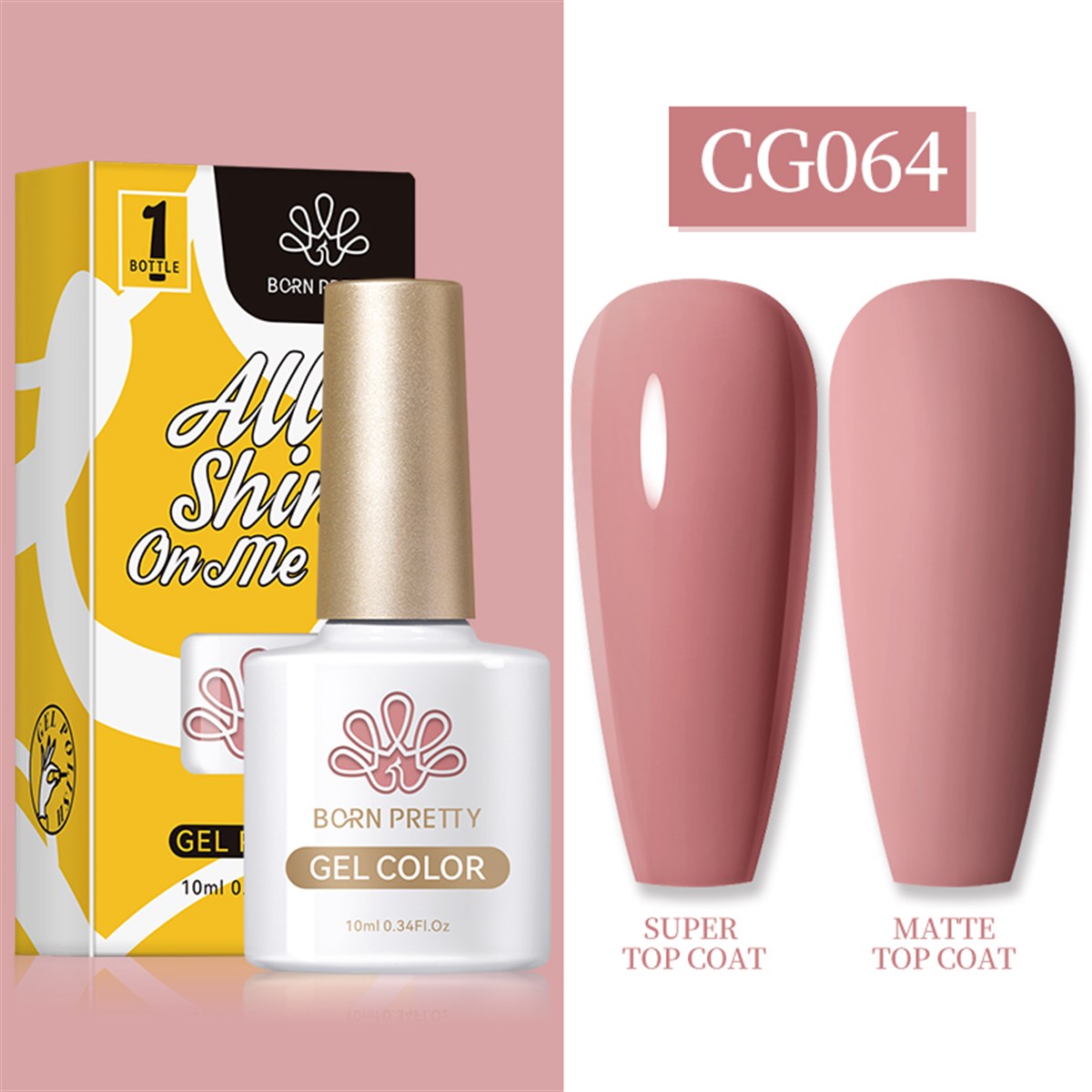 BORN PRETTY 10 ml Kalıcı oje BP-61 (53226)