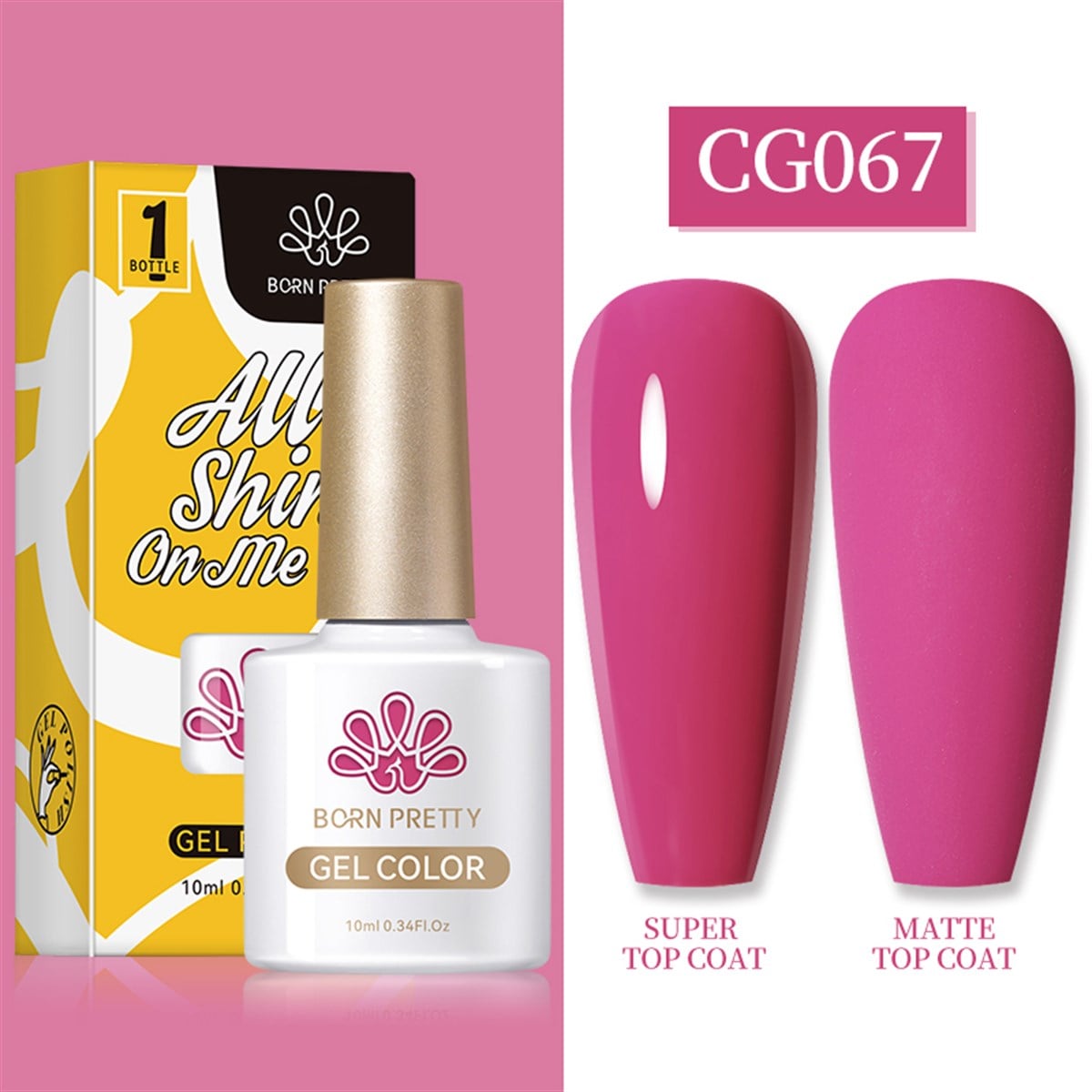 BORN PRETTY 10 ml Kalıcı oje BP-61 (53226)