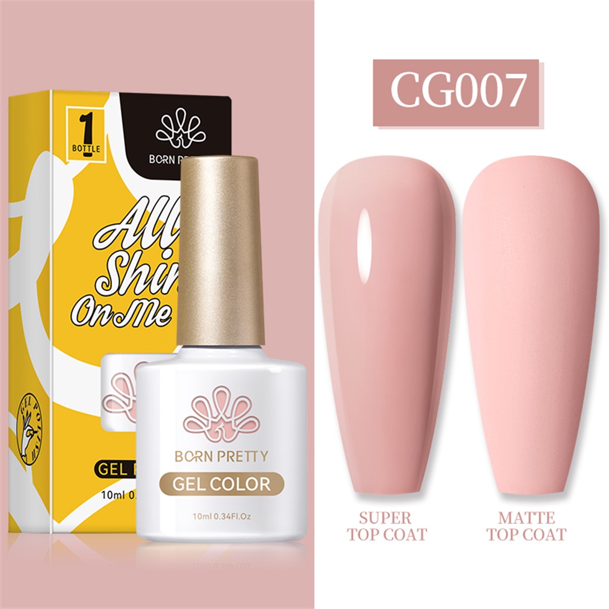 BORN PRETTY 10 ml Kalıcı oje BP-61 (53226)