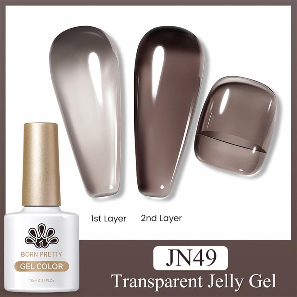 BORN PRETTY 10ml Jelly Nude Seri Kalıcı Oje JN49 (56347)