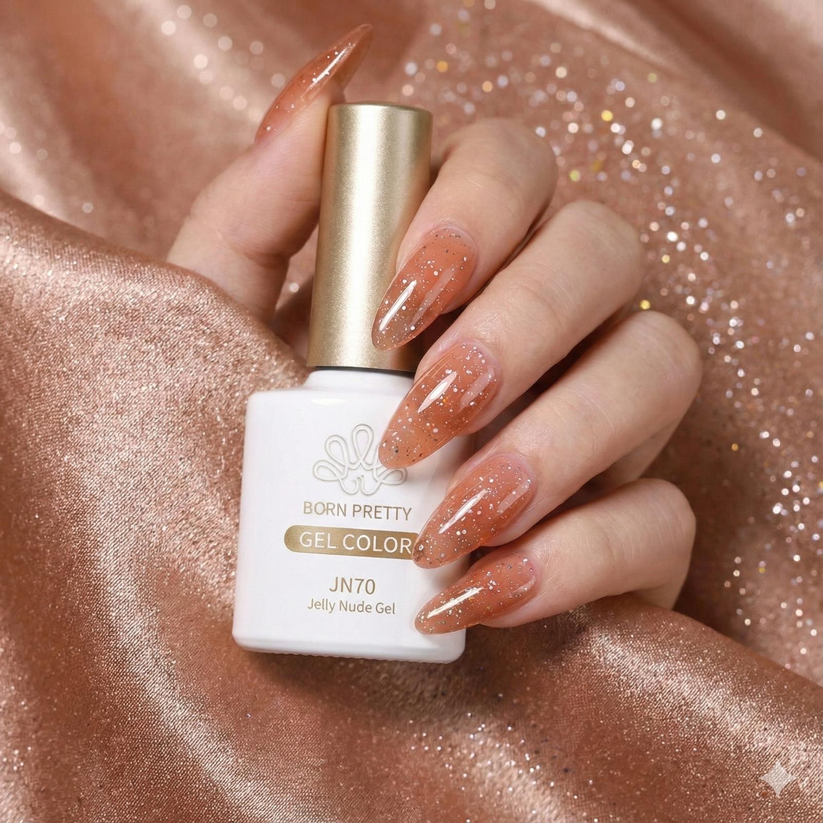 BORN PRETTY 10ml Jelly Nude Seri Kalıcı Oje JN70 (57851-20)