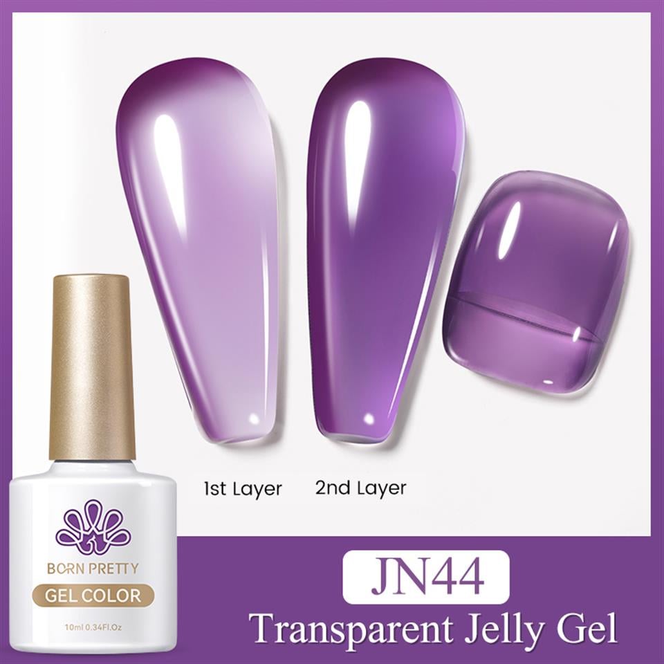 BORN PRETTY 10ml Jelly Nude Seri Kalıcı Oje JN44 (56347)