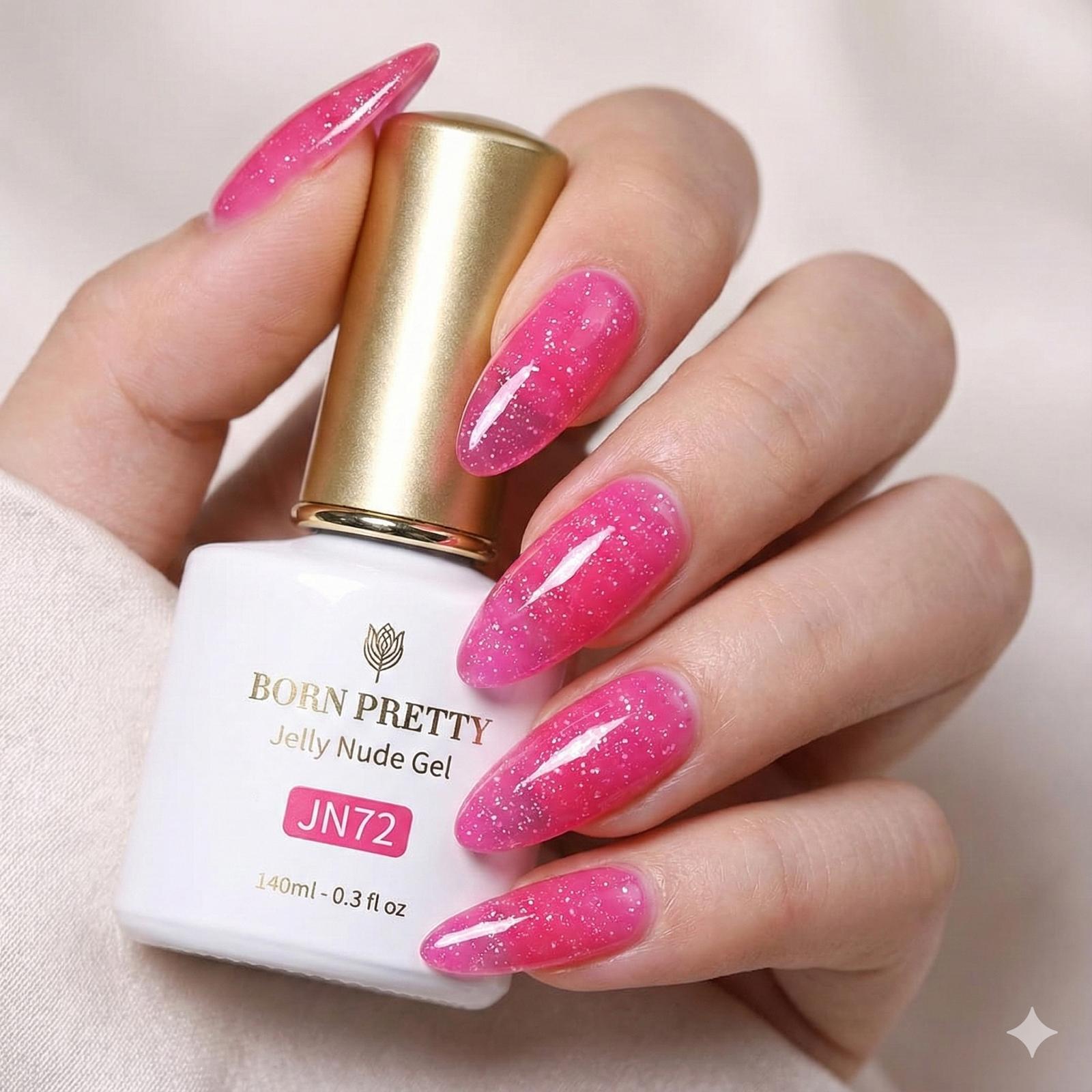 BORN PRETTY 10ml Jelly Nude Seri Kalıcı Oje JN72 (57851-22)