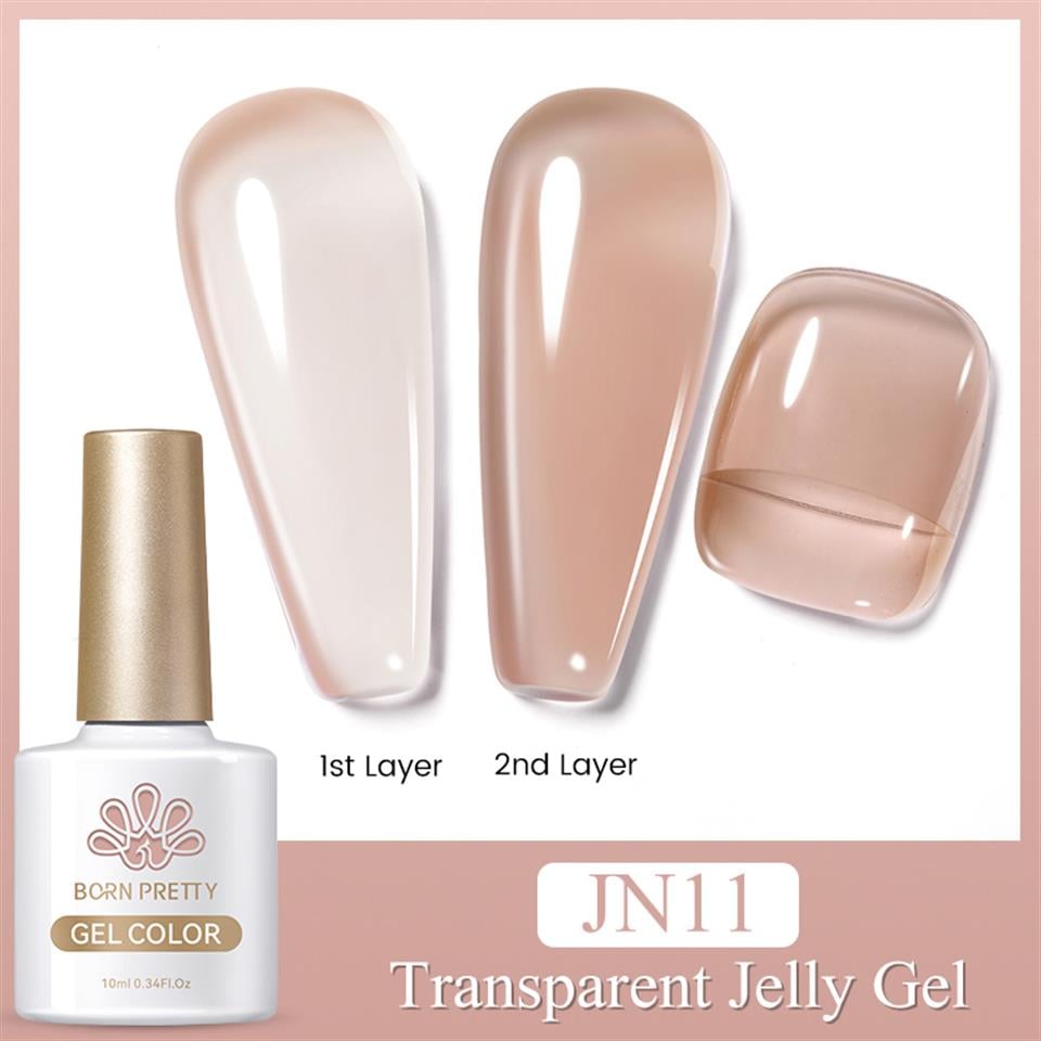 BORN PRETTY 10ml Jelly Nude Seri Kalıcı Oje JN11 (56347)