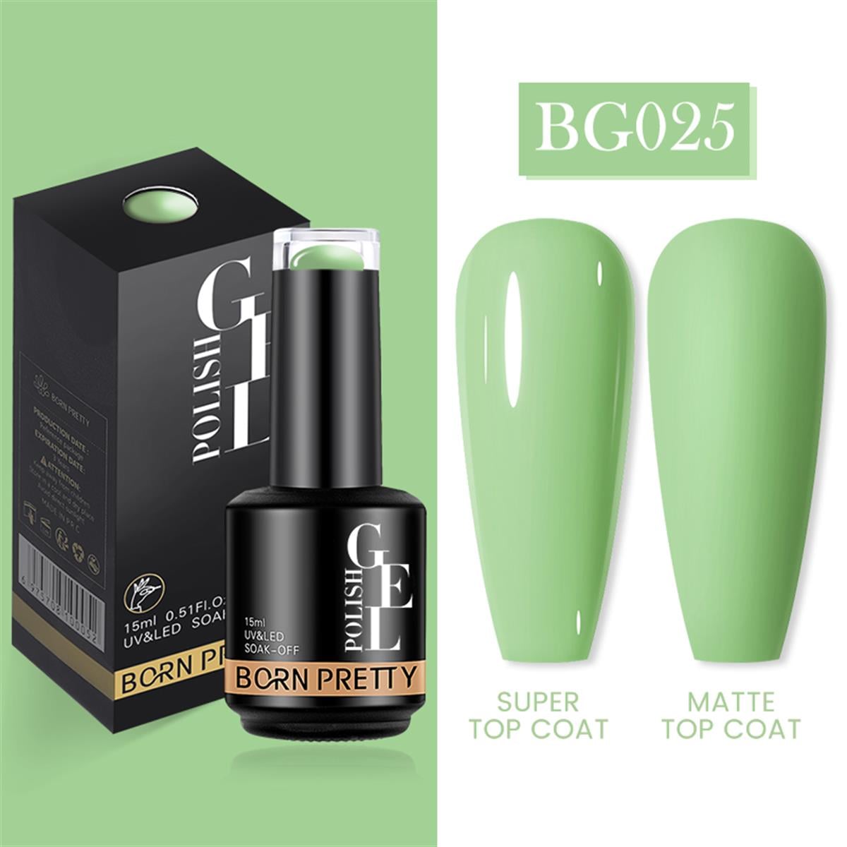 Born Pretty 15 ml kalıcı oje BG025 (55933)