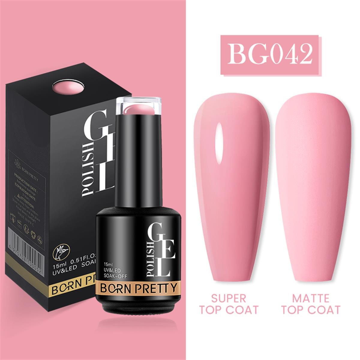 Born Pretty 15 ml kalıcı oje BG042 (55933)