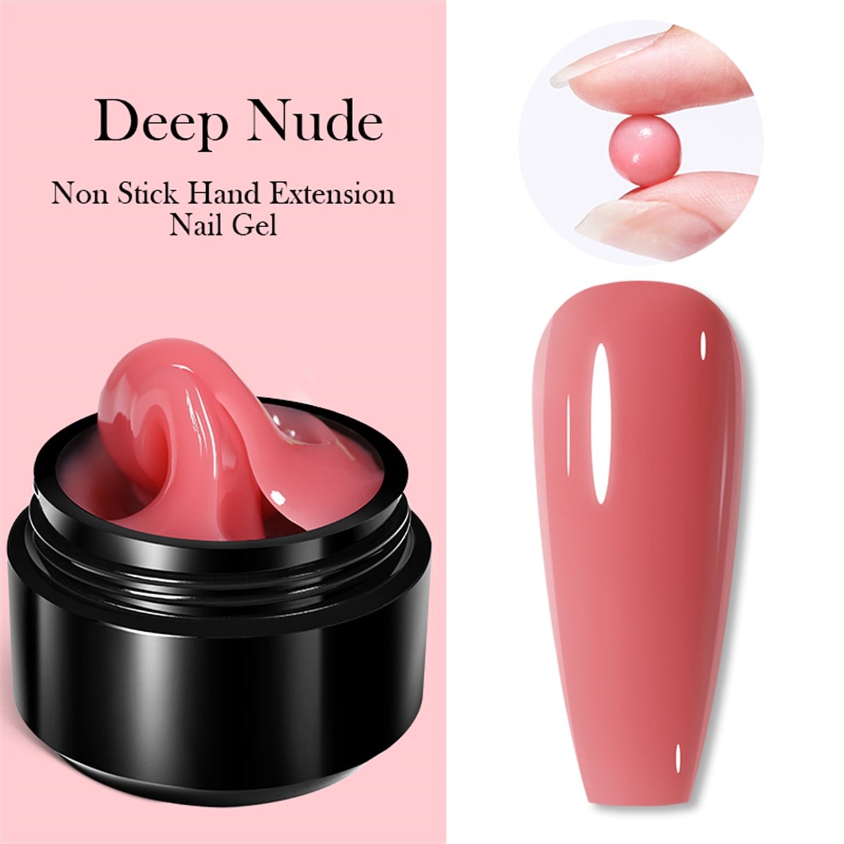 Born Pretty Non stick  Extension Gel Smoke Pink (55514)