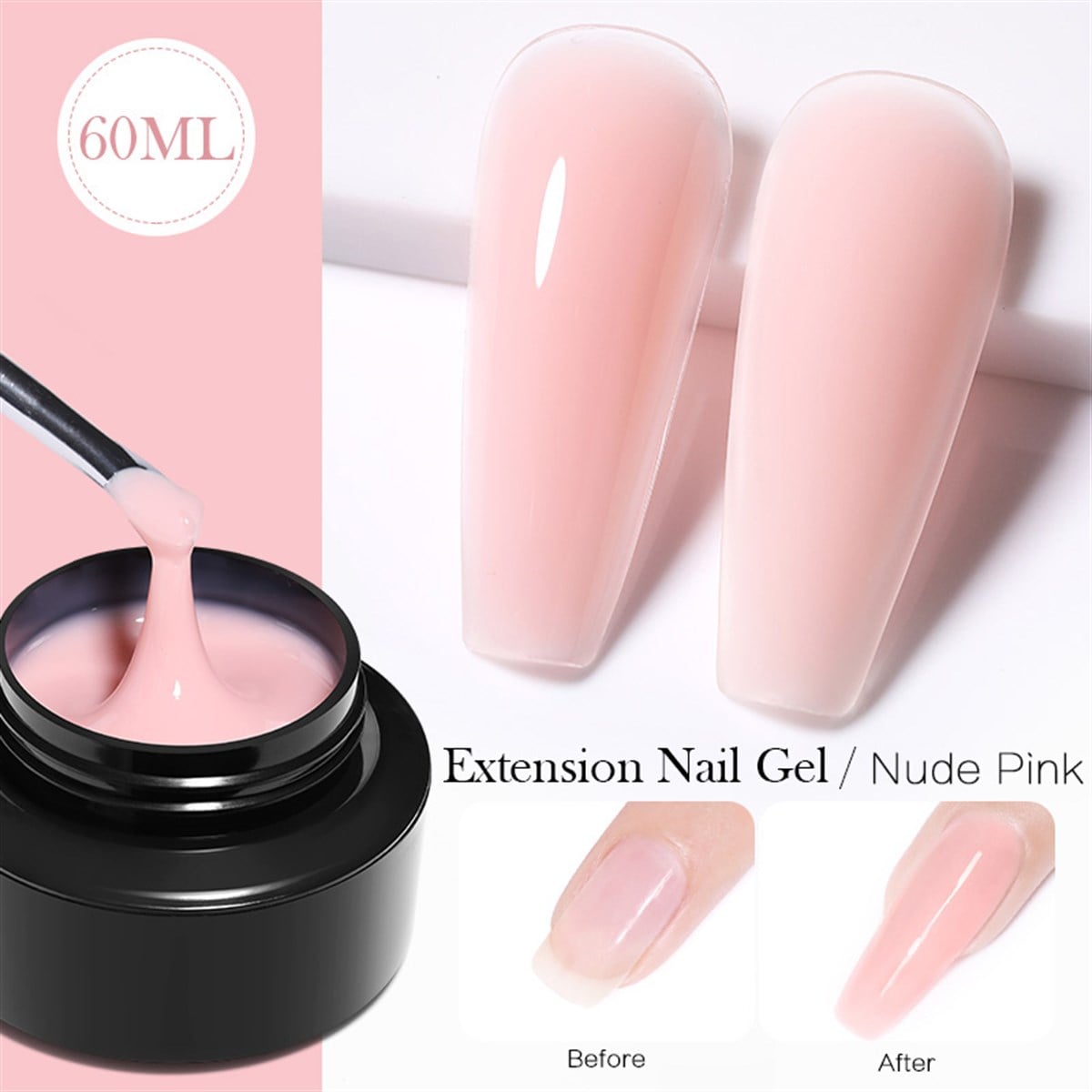 Born Pretty Pro Builder jel 60 ML NUDE (54509-04)