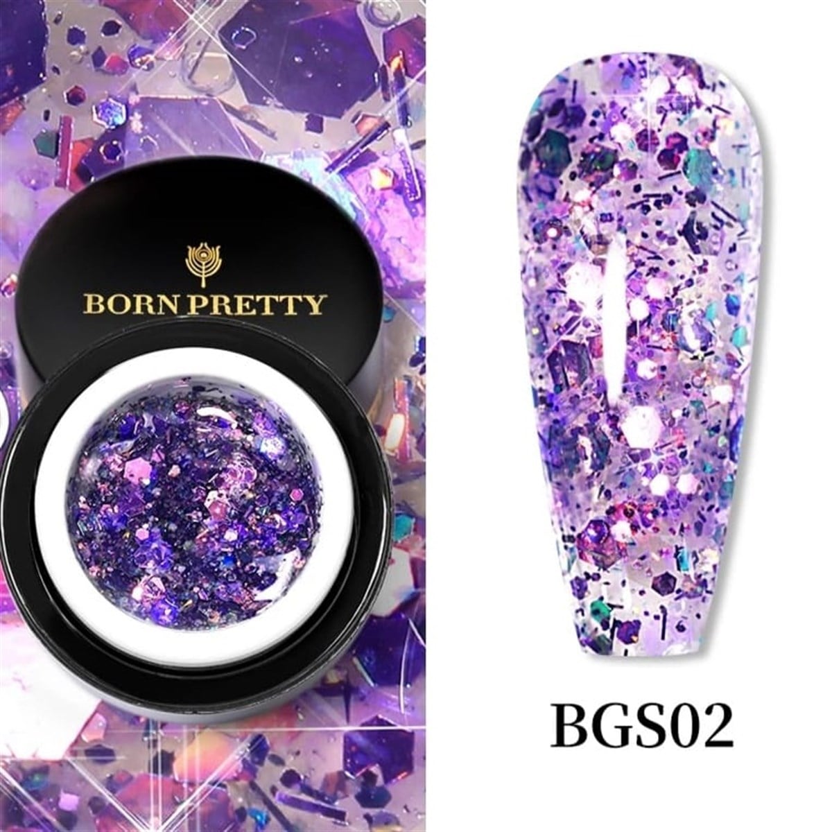 Born Pretty Pullu Simli UV Jel BGS01 (52328-1)