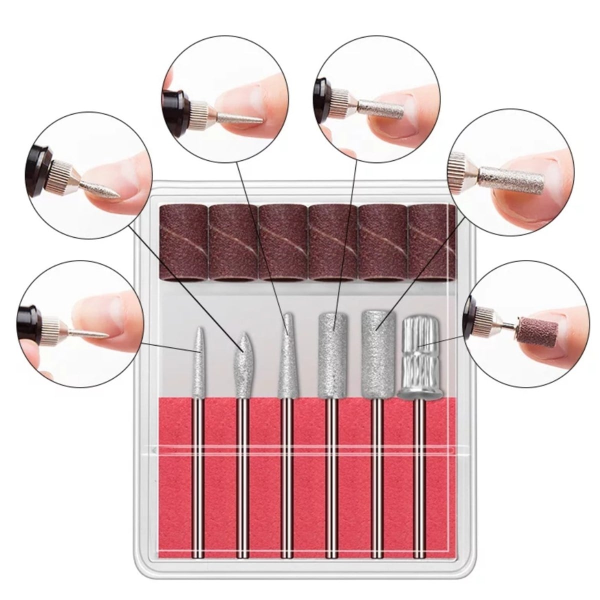 Freze uç set 6 parça