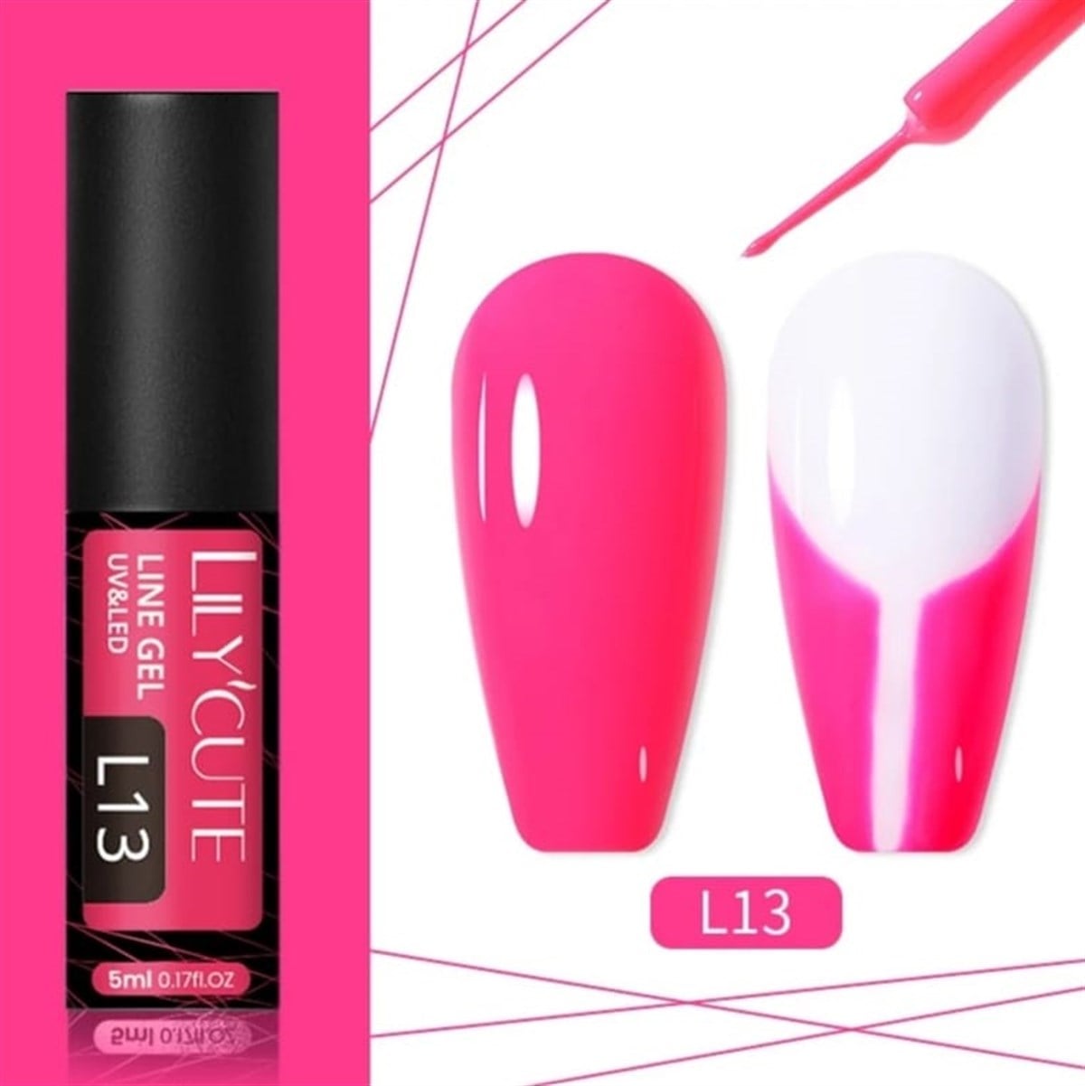 Lily Cute Nail art çizim ojesi (UV gel)