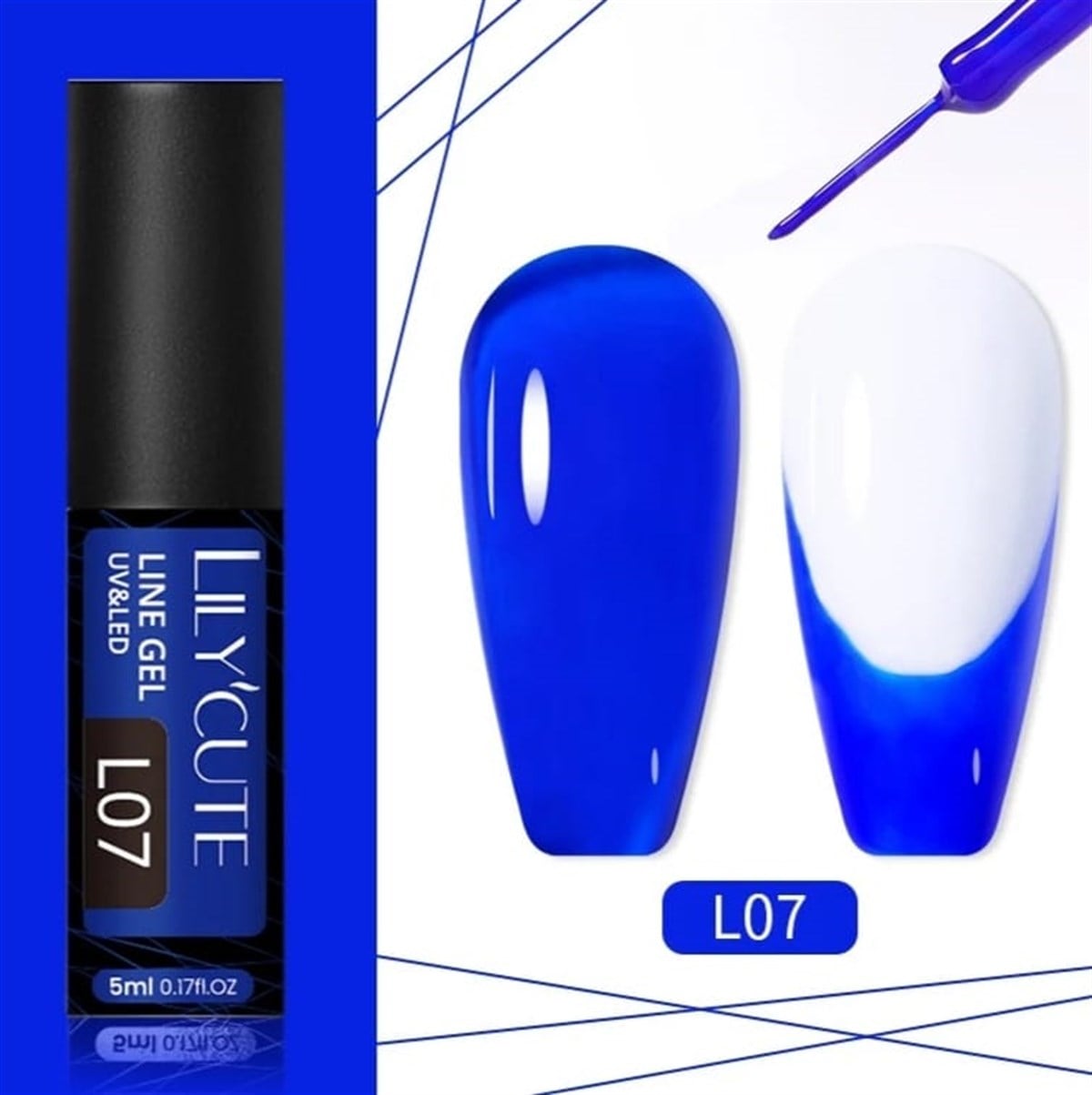 Lily Cute Nail art çizim ojesi (UV gel)