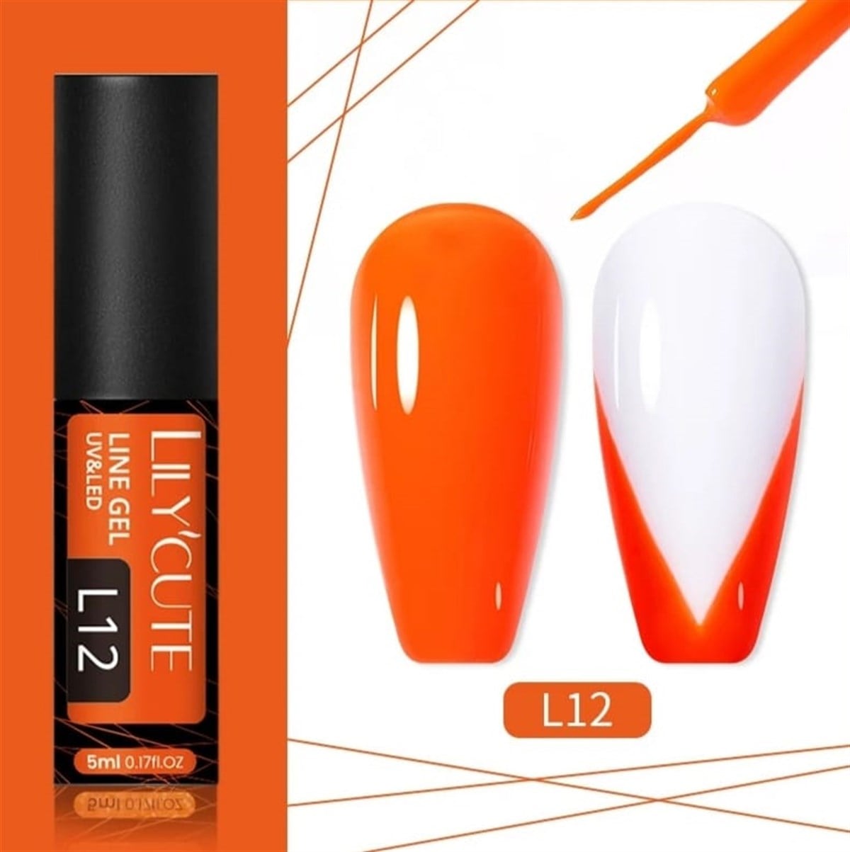 Lily Cute Nail art çizim ojesi (UV gel)