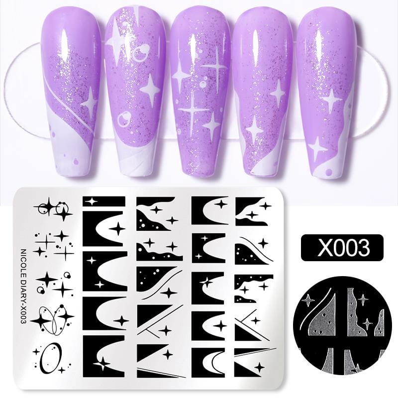 Nicole Diary metal stampa tabakası X003 (56250)