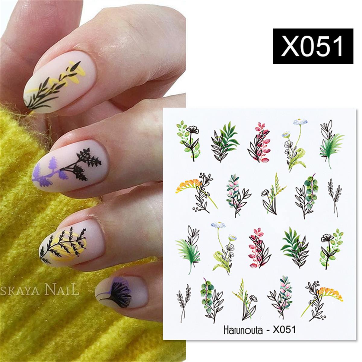 Su transferli nail art sticker X051 (50127-9)