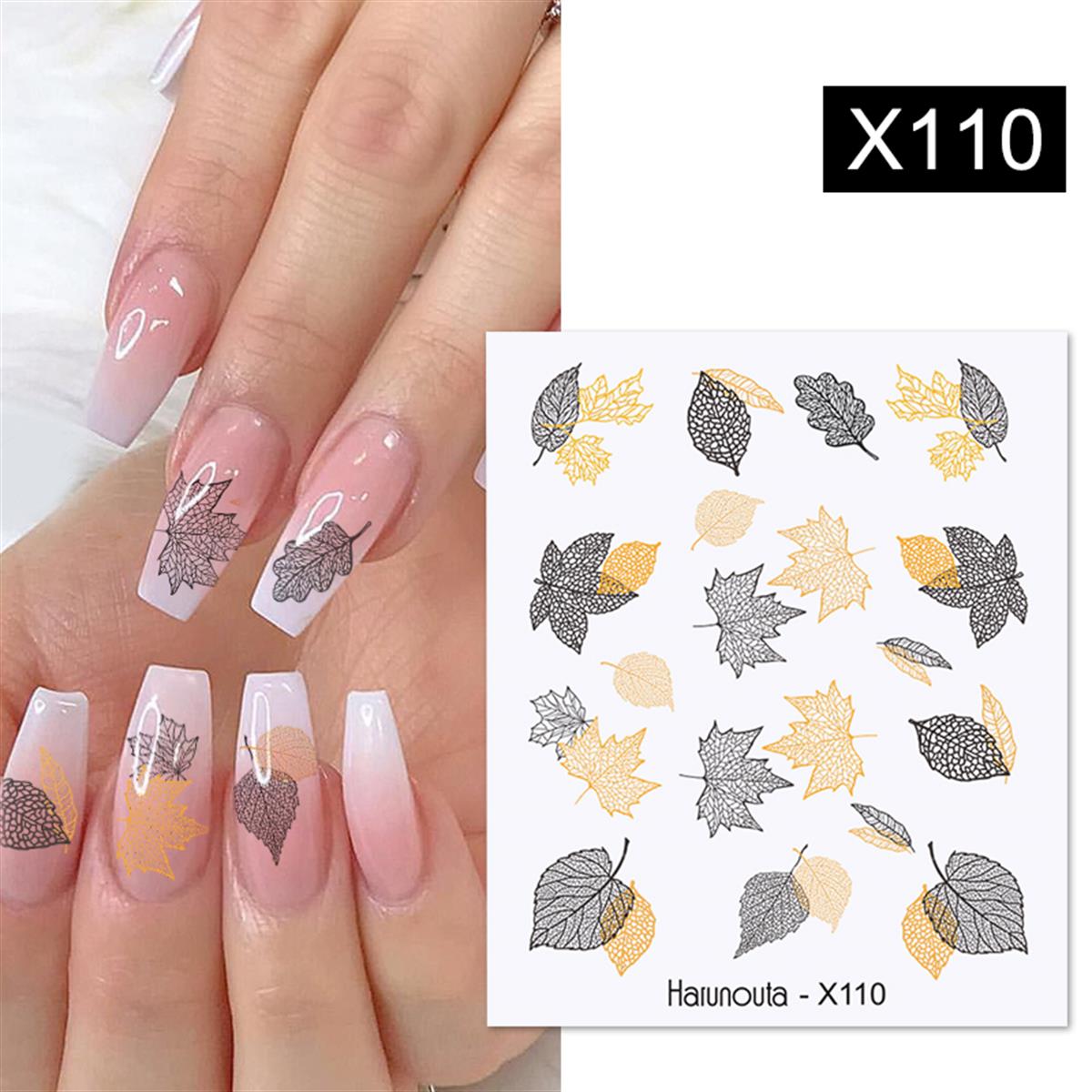 Su transferli nail art sticker X110 (53013-10)