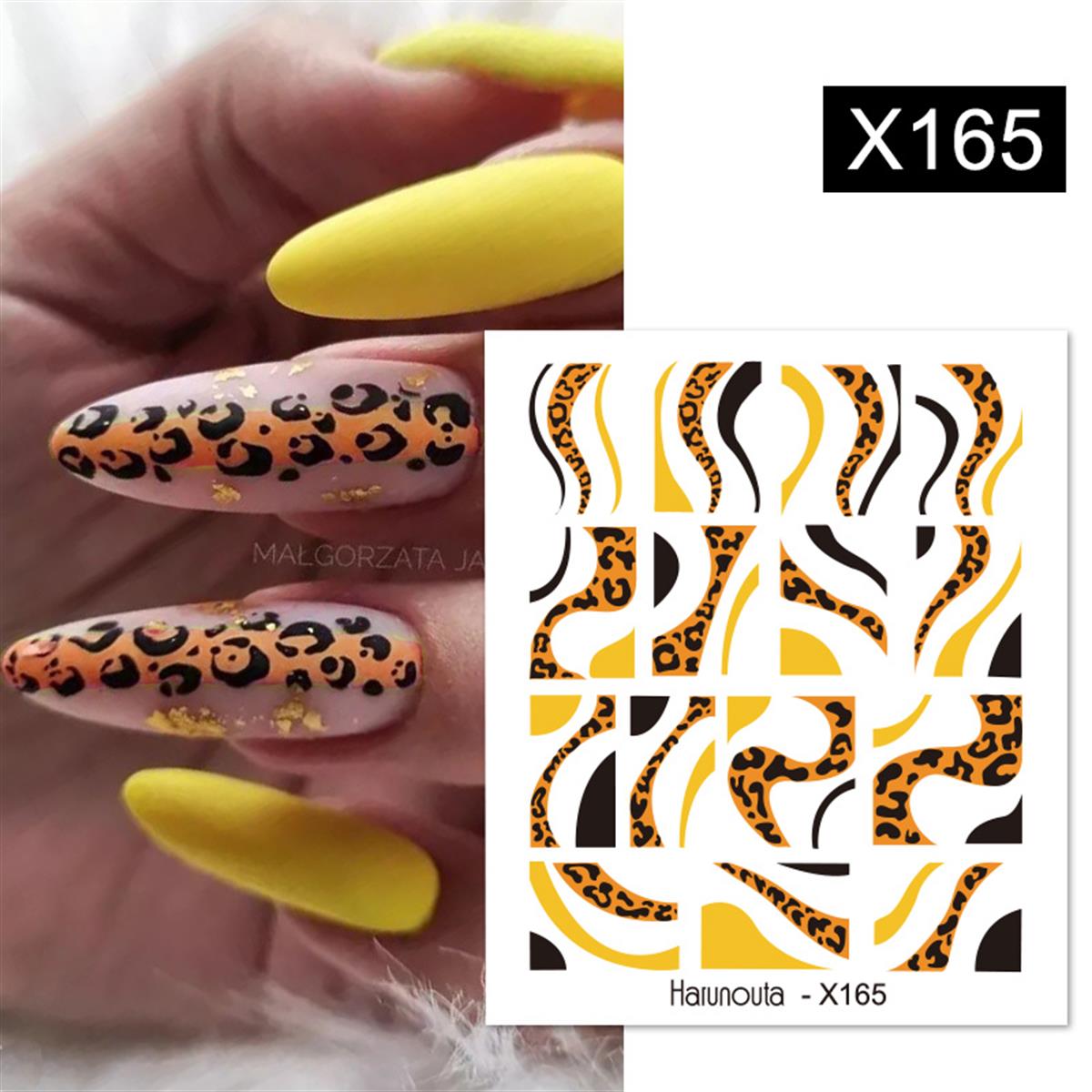 Su transferli nail art sticker X165 (55344-20)