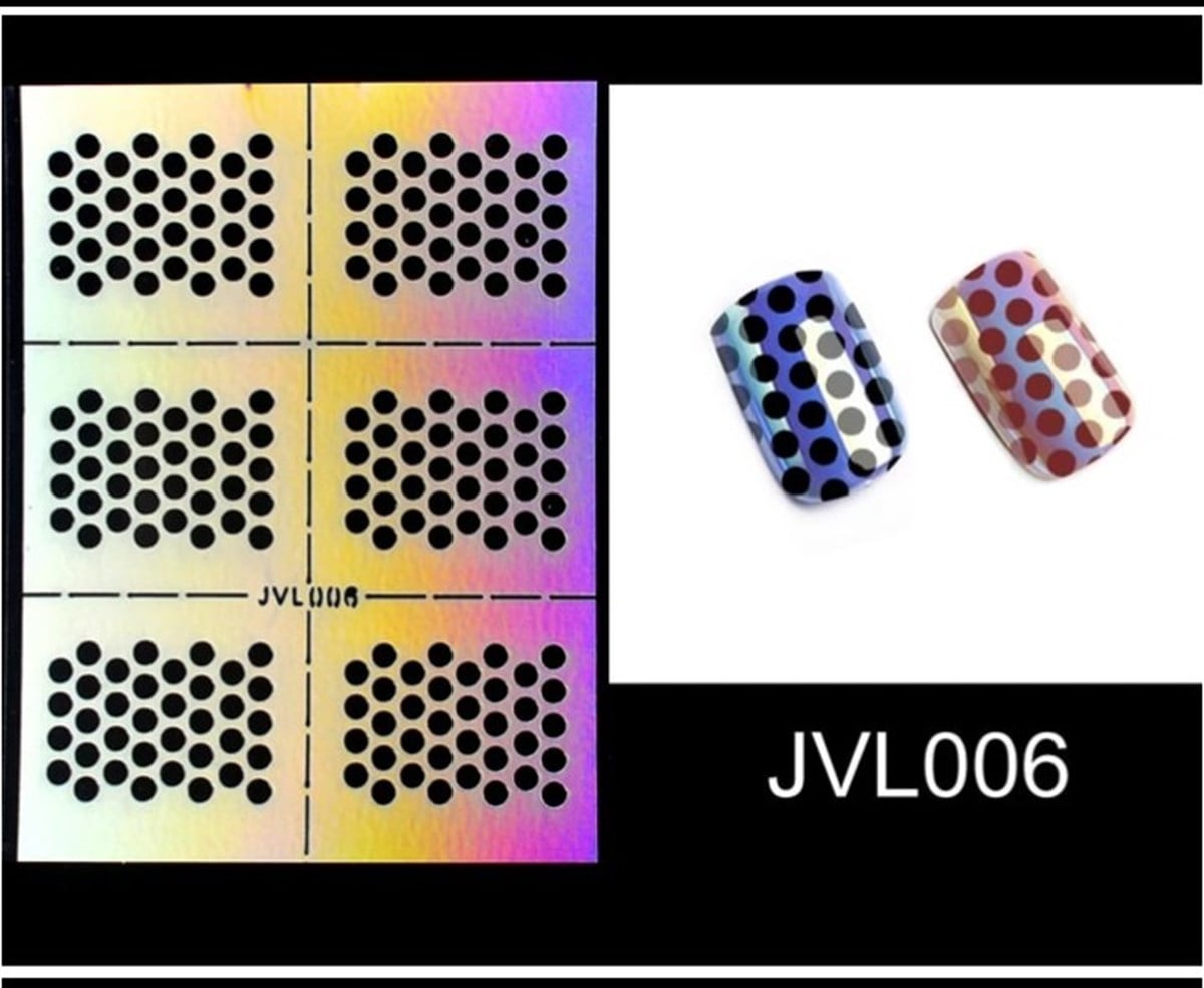 Tırnak Şablon JVL006
