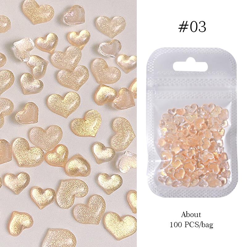 Tırnak Süsleme Nail Art CHARM Kalp (56263-3)