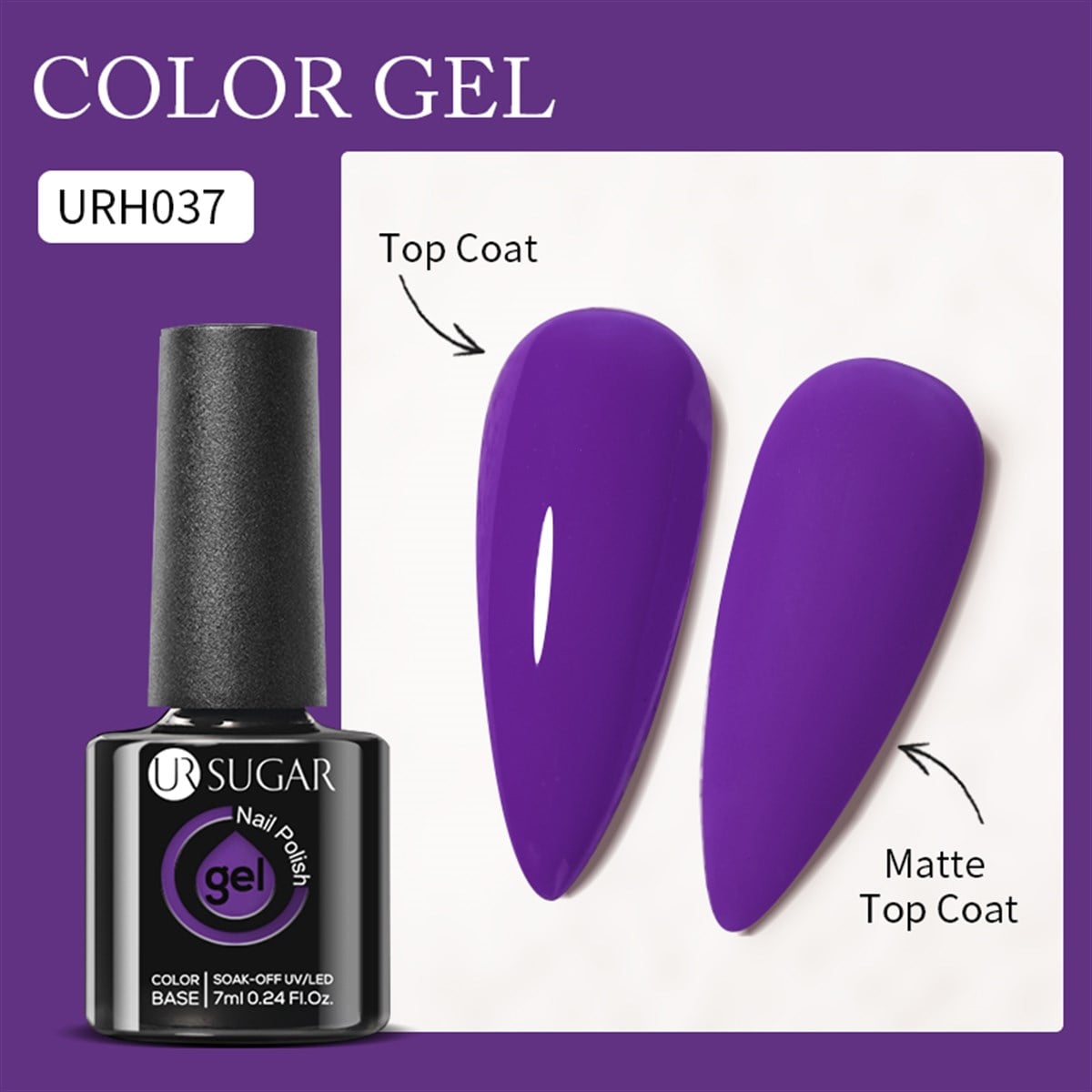 Ursugar kalıcı oje 7 ml URH001 (54169)
