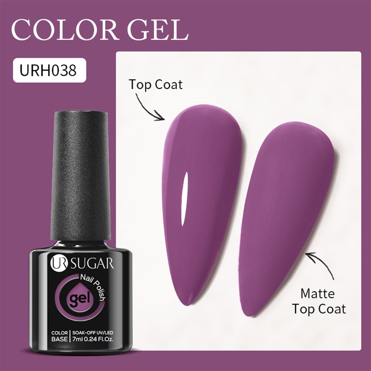 Ursugar kalıcı oje 7 ml URH001 (54169)