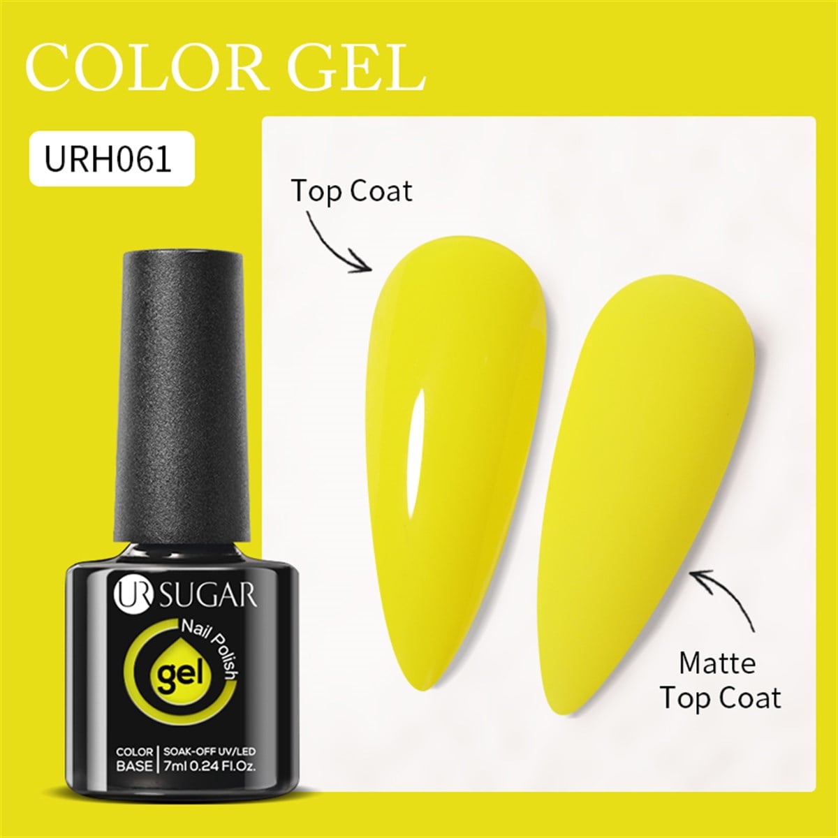 Ursugar kalıcı oje 7 ml URH001 (54169)