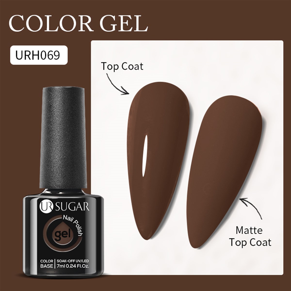 Ursugar kalıcı oje 7 ml URH001 (54169)