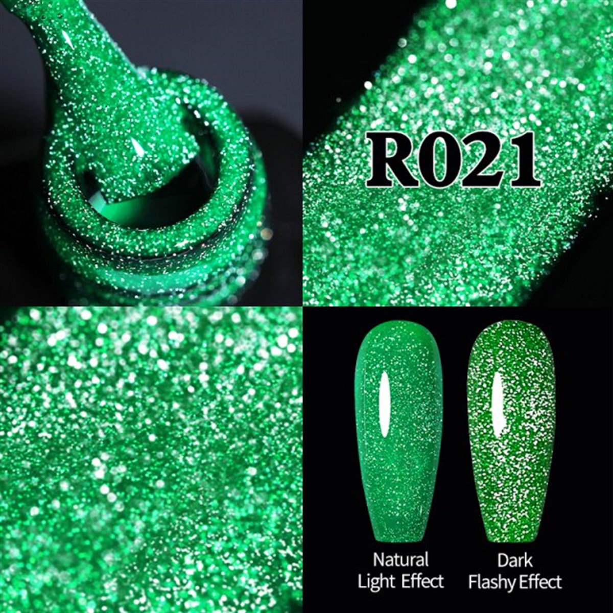 Ursugar Reflective-Floresan Kalıcı oje 7,5 ml R011 (53927-1)