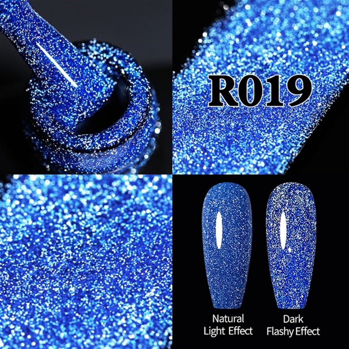 Ursugar Reflective-Floresan Kalıcı oje 7,5 ml R011 (53927-1)