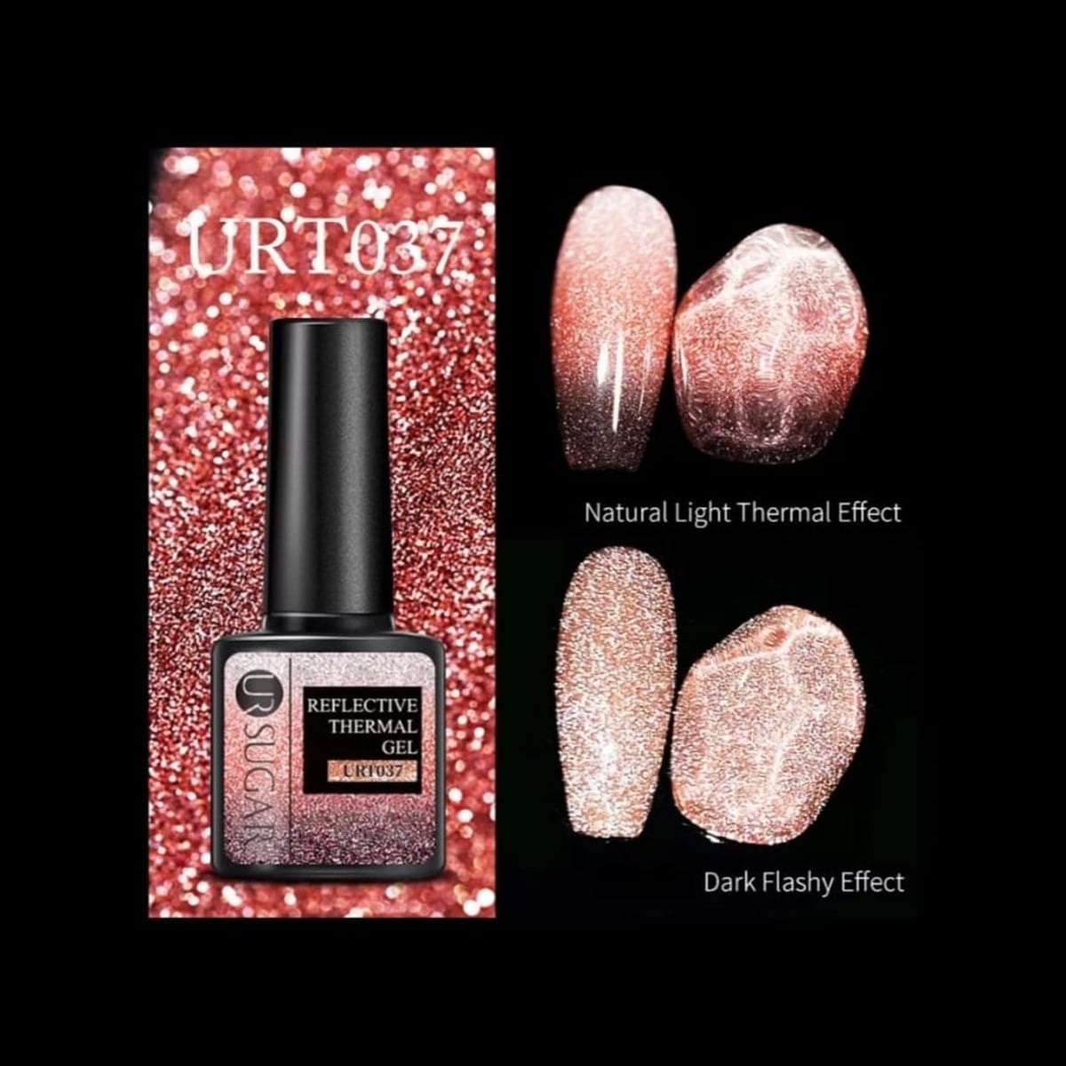 Ursugar Termal Reflective Kalıcı Oje URT034 (53573-2)