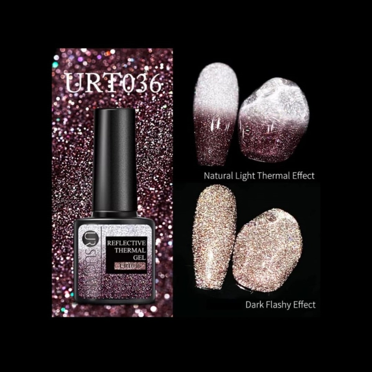 Ursugar Termal Reflective Kalıcı Oje URT034 (53573-2)